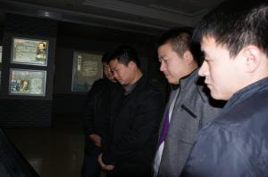 到洛陽市警示教育基地參觀