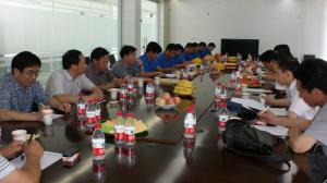 2011年7月15日，省市縣環(huán)保部門蒞臨我公司視察工作