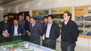 2013年4月時任洛寧縣縣委書記孫君奎攜縣委班子主要成員多次蒞臨指導工作