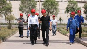 河南省環(huán)保督察組蒞臨我廠檢查指導工作